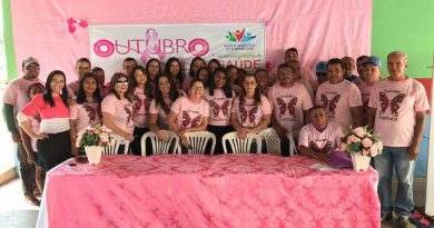 Campanha Outubro Rosa na cidade Carinho. Campanha Outubro Rosa na cidade Carinho.